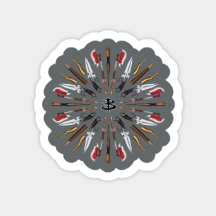 Buffy Mandala Sticker